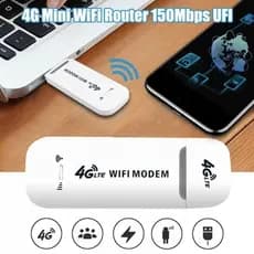 24H ! WIFI portátil  No carro WIFI Dongle De Banda Larga Desbloqueada 4G LTE Modem USB 150Mbps Stick Suporte Sim Card