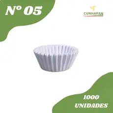 Forminha De Papel Branca Com 1000 - Confesta N° 5