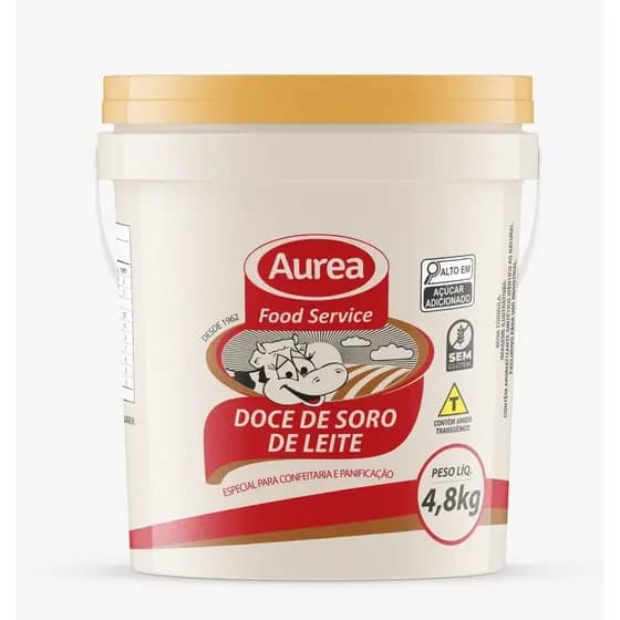 Doce de Soro de Leite 4,8kg - Aurea