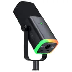 Microfone Fifine Gamer Am8 Dinâmico Cardioide Streaming Conector Fone De Ouvido