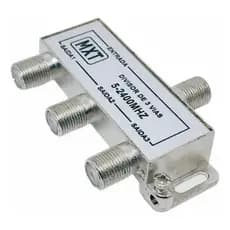 Divisor De Antena 3 Saidas 1 Entrada Universal Uhf Vhf Digital A Cabo