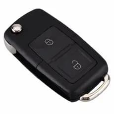 🔥 Carcaça Chave Canivete VW Golf Polo Fox 2 Botões Lâmina Virgem |