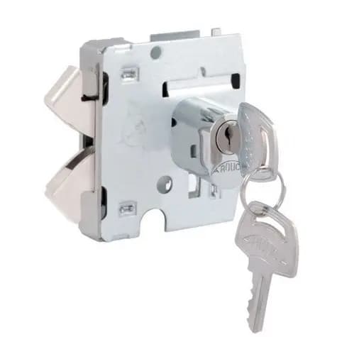 Fechadura Arouca Para Porta de Vidro OVAL Externa