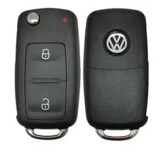 Capa Chave Carcaça Oca Amarok/Saveiro/G6/G7 - 2B preto