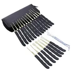 Kit 24 Peças Gazua Lock Pick Profissional GOSO Estojo Abertura Fechaduras