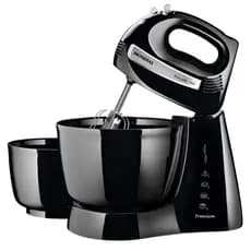 Batedeira Premium Mondial B-04-NP 110V Preto 500W 4 Velocidades Turbo Dual Cake