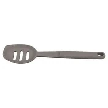Colher para Servir Vazada Tramontina Softta em Silicone Cinza