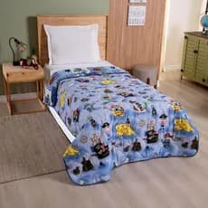 Edredom Infantil Dupla Face Microfibra – Cores Vibrantes e Super Conforto