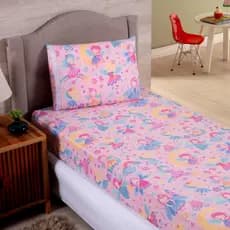 Jogo De Cama Solteiro 2 Peças Infantil Estampado - Várias Estampas Kids