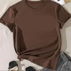 T-Shirt  Feminina 100% Algodão Varias Cores Tendência Promoção