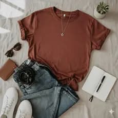 T-shirt Feminina Casual 100% Algodão Camiseta Básica Varias Cores Tendência Envio Imediato