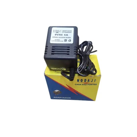 Adaptador Intersmart NODAJI 9VAC 1A FONTE
