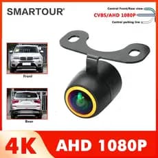 Câmera De Visão Noturna Com Traseira 4K 180 Graus AHD 1080P CVBS IP68 À Prova D'água Universal Para Estacionamento