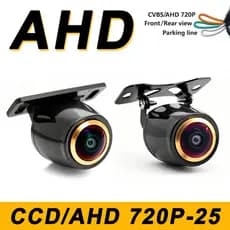 SMARTOUR 720P AHD Câmera Reversa De Visão Traseira/CVBS Starlight Night Vision Fisheye IP68 À Prova D'água