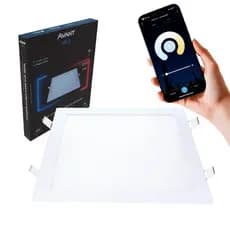Luminária Wifi Painel Led Smart Embutir Avant NEO 24W 2700K 6500K Bivolt