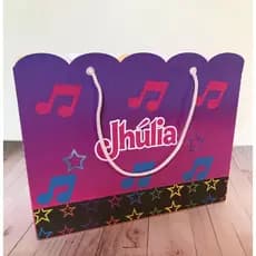 Sacola Personalizada para Festa Neon Sacolinha Surpresa  Festa Infantil  Aniversário