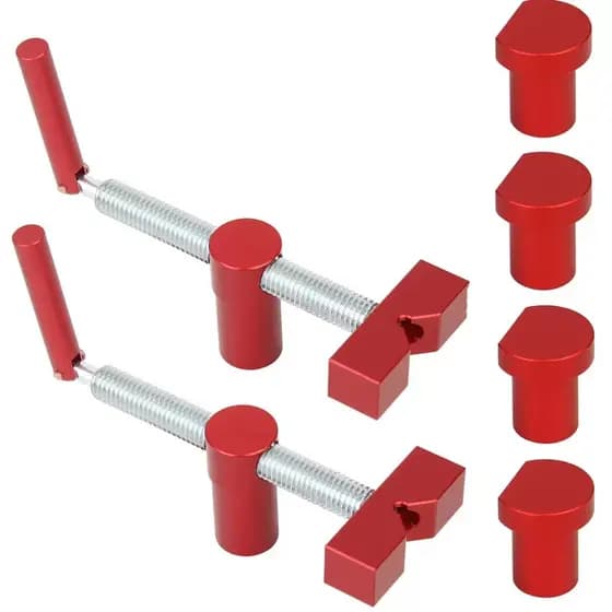Conjunto De Braçadeira De Cachorro De Banco Ajustável , Braçadeiras De Furo 3/4 " Para Marcenaria , Kit Parada Rápida De