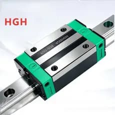 1pc Controle Deslizante De Trilho De Guia Linear De Alta Precisão De Aço Carbono , Padrão HGH/HGHC/Tipo Flange