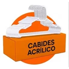 Cabides acrílico adulto reforçado para loja direto da fabrica
