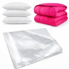 Kit 10 Sacos Plásticos Para Edredom Cobertor Roupas 75x90cm