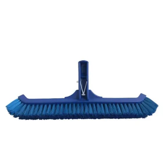 Escova Curva para Piscina Com Cerdas de 37cm Limpeza de Piscina Fibra ,Vinil , Inflável Alvenaria