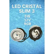 LED SLIM CRISTAL 3 RGB 5W 12V