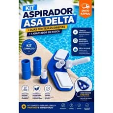 aspirador asa delta + duas ponteira direita e um adaptador de rosca