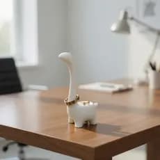 Porta Anel Dinossauro Suporte Joias Decorativo Organizador Anéis Moderno