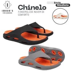 Chinelo Finger slide | Nuvem de Conforto | Estilo Anatômico Masculino Elegante Birken Moda Praia Verão