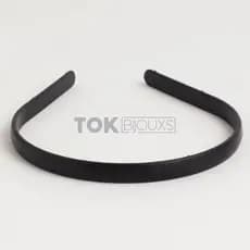 60 Tiaras Simples 10mm - Customizar Forrar Decorar - Preto