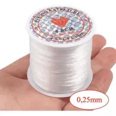 Fio De Nylon 0,25 - Rolo 100 Metros