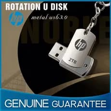 flash drive Hp USB 3.0 2TB De metal À Prova D'água Plug and Play De Alta Velocidade