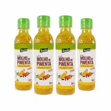 Molho De Pimenta Cumari-do-pará Picante 200ml Soeto Alimentos Sem Para Acompanhamentos Porçoes