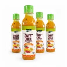 Molho Sweet Chilli Agridoce Maracujá E Manga Soeto 200ml Churrasco Espeto Porco Carne Assada Tempero