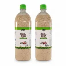 Molho De Alho Ervas Finas 1 Litro Soeto Lanche Espetinho Churrasco Carne Assada Frango Peixe Porção