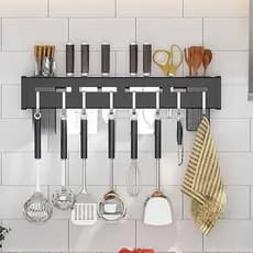 Organizador de parede para talheres cozinha Aço Inoxidável