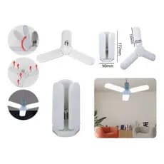 Lâmpada Led 45w 3 Pás Dobrável Ajustável Clicks Tech