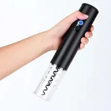 Saca Rolhas Elétrico Recarregável Usb Abridor Vinho Portátil