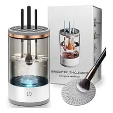 Limpador De Pinceis Maquiagem Secador Automático Usb Elétrico