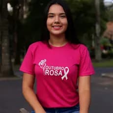 Camiseta camisa blusa Tshirt feminina vários modelos outubro rosa roupa feminina Campanha Outubro Rosa 100%Algodão .