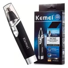 Maquina Aparador De Pelos Nariz Ouvido Orelha Original Profissional Kemei KM-6512