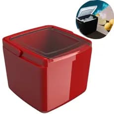 Porta gelo com tampa recipiente Alaska 2,5 Litros balde P/ unitermi Forma cozinha bares restaurantes