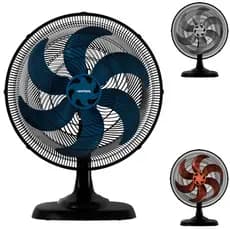 Ventilador Ventisol Turbo 50cm Mesa 6 Pás 3 Velocidades Oscilante 127V 220V Suporte Forte Original 1