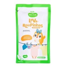 Refil Lava Roupinhas Bioclub 500ml - Detergente Natural Concentrado Bebê