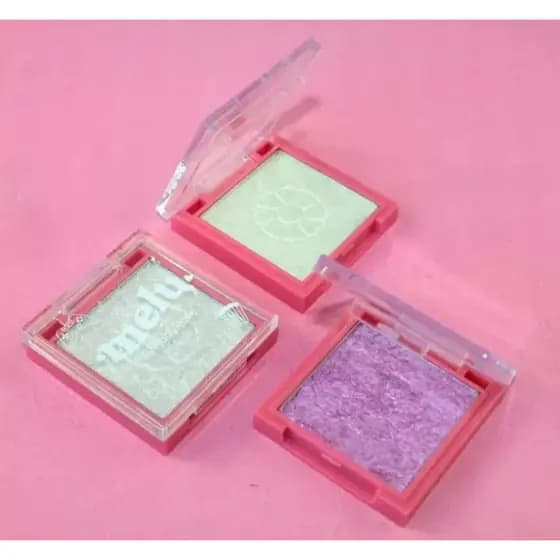 Kit 2 Itens Sombra E Iluminador 2x1 Melu Ruby Rose