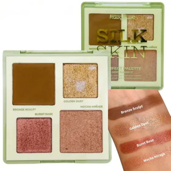 Paleta Silk Skin Ruby Rose - Perfect Pelette Deep Radiance