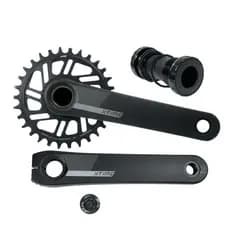Kit Pedivela + Coroa 30d + Movimento Central X-time Bike