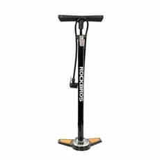 Bomba Ar Manual Chão 160psi Bico Fino Grosso Bike Rockbros Preto