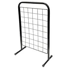 Mini Biombo Expositor Aramado Para Ganchos e Cestos