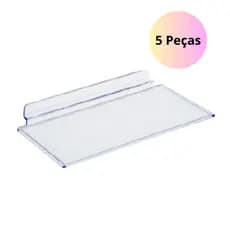 5 Expositor Sapato Calçado Para Painel Canaletado